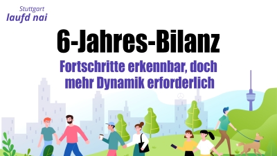 Pressemitteilung: Bündnis Stuttgart laufd nai zieht 6-Jahres-Bilanz – Fortschritte erkennbar, doch mehr Dynamik erforderlich
